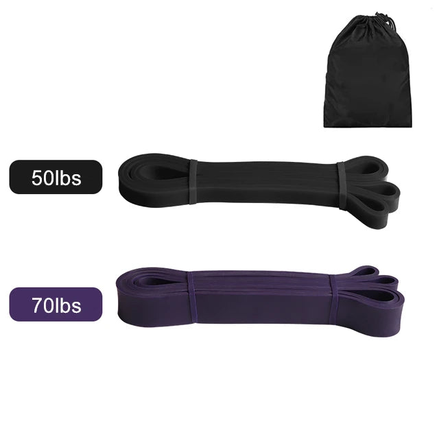 Bandes de résistance pour musculation ciblée – dos, bras et jambes
