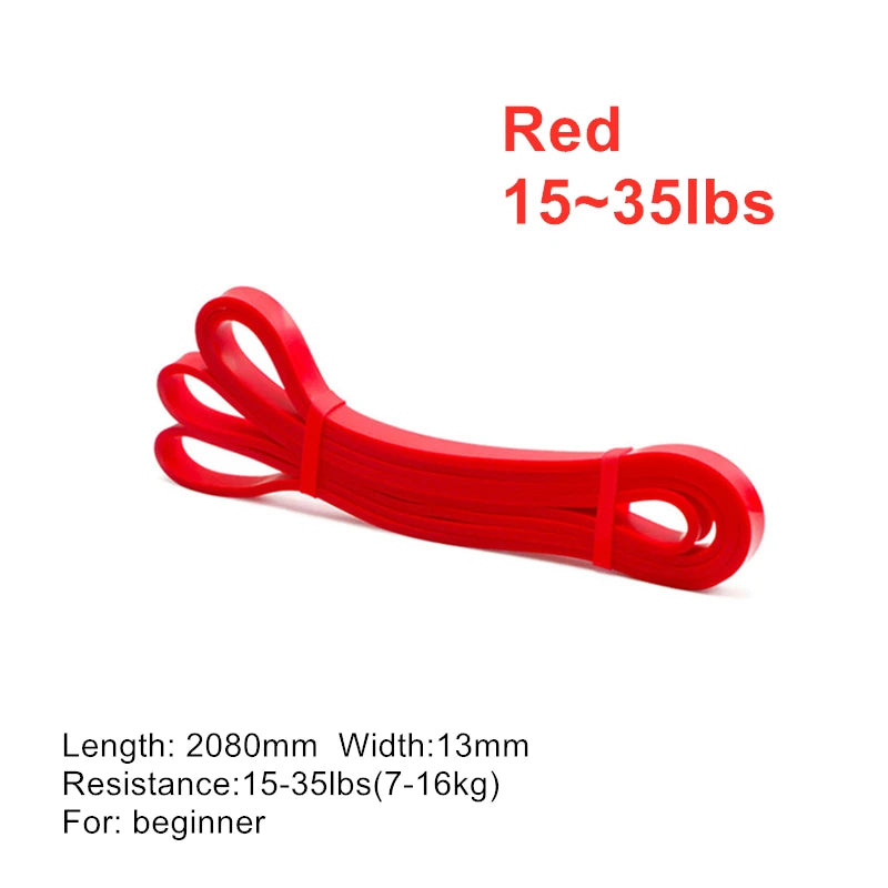 Bande rouge idéale pour tonification, pilates ou HIIT