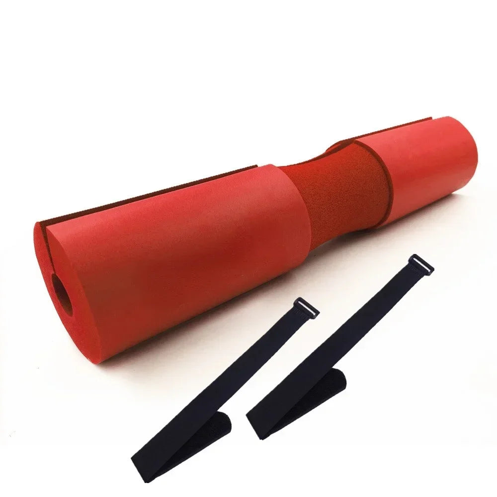 Pad rouge pour barre de musculation – confort pour le cou – N.I Performance